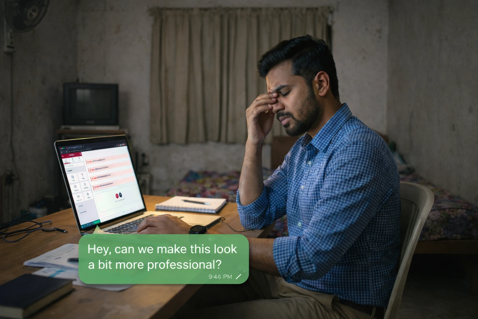 Professional Website Problem