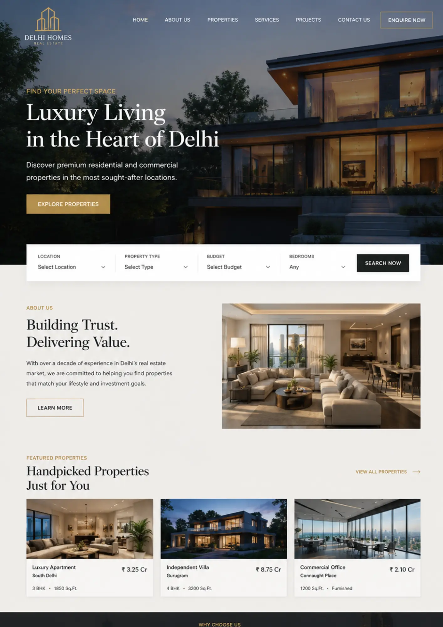 Real Estate Website Template